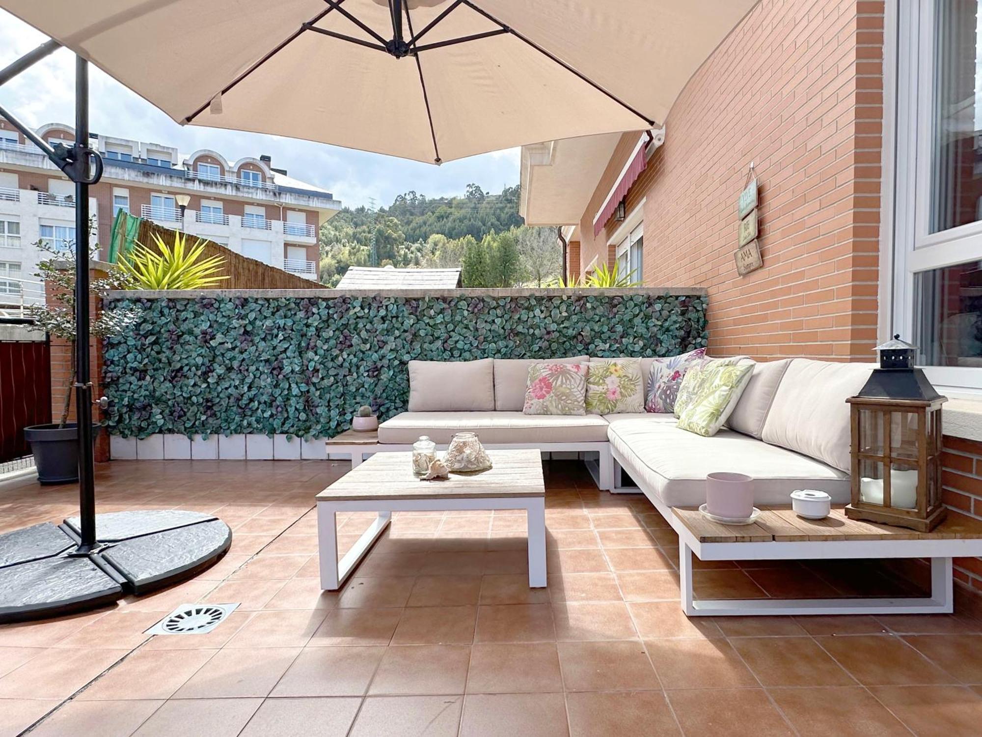 Apartamento Con Gran Terraza En El Centro Apartman Castro Urdiales Kültér fotó